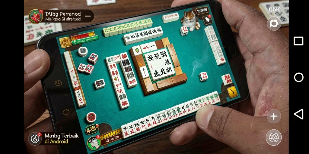 Tampilan gameplay Mahjong yang menarik dari 66K.