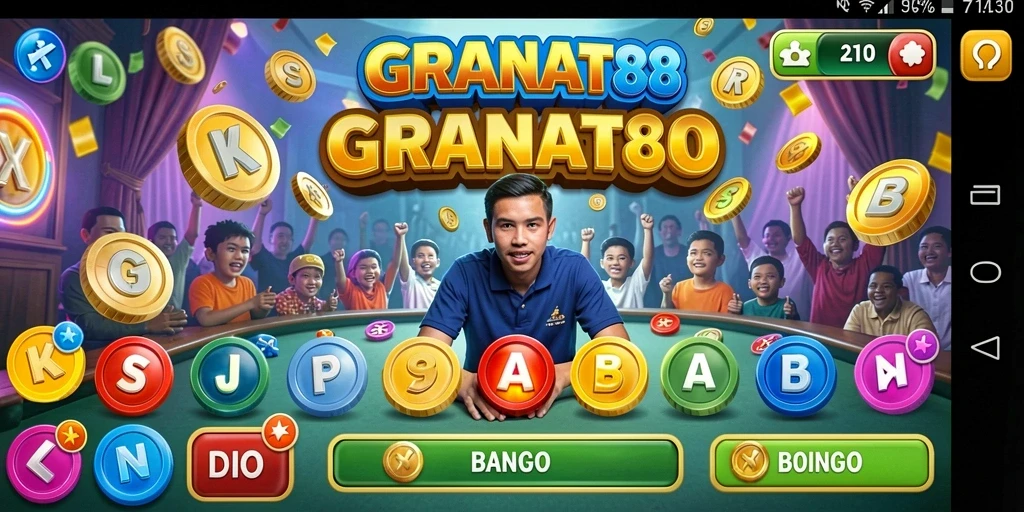 Screenshot gameplay <strong>GRANAT88</strong> yang menunjukkan keseruan bermain Bingo.