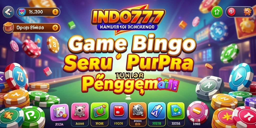 Tampilan gameplay mengasyikkan di INDO777 saat bermain Bingo.
