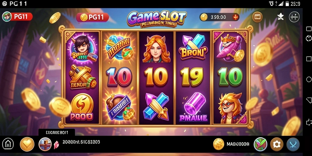 Screenshot PG11 menampilkan gameplay slot yang mengasyikkan.